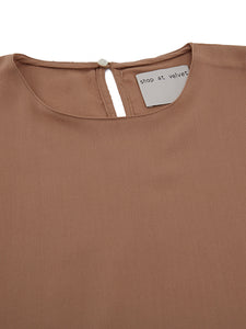 Shopatvelvet Mind Top Beige