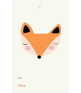 Chlea Paperie GIFT TAG FOX BABY