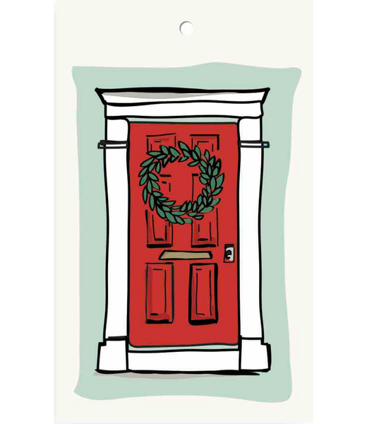 Chlea Paperie GIFT TAG FRONT DOOR WREATH