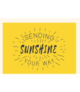Chlea Paperie GREETING CARD SENDING SUNSHINE