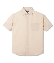Load image into Gallery viewer, Day Trader Cream Short Sleeve Shirt
