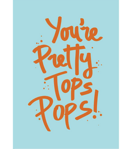 Chlea Paperie GREETING CARD TOPS POPS