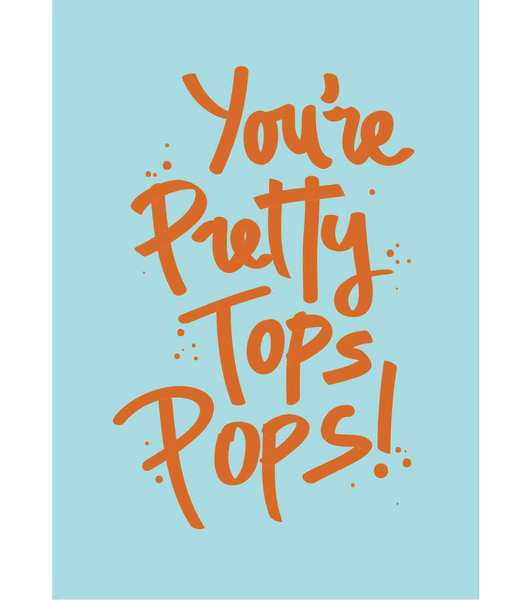 Chlea Paperie GREETING CARD TOPS POPS