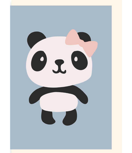 Chlea Paperie GREETING CARD BABY PANDA