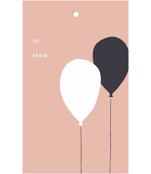 Chlea Paperie GIFT TAG BALLOON DUO