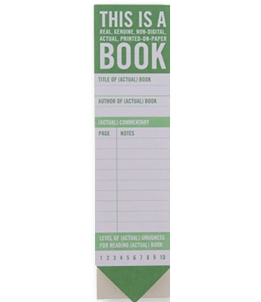 Knock Knock THIS IS A BOOK PAPER NOTEPAD