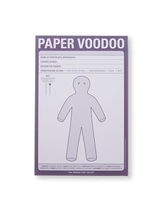 Knock Knock PAPER VOODOO PAPER NOTEPAD