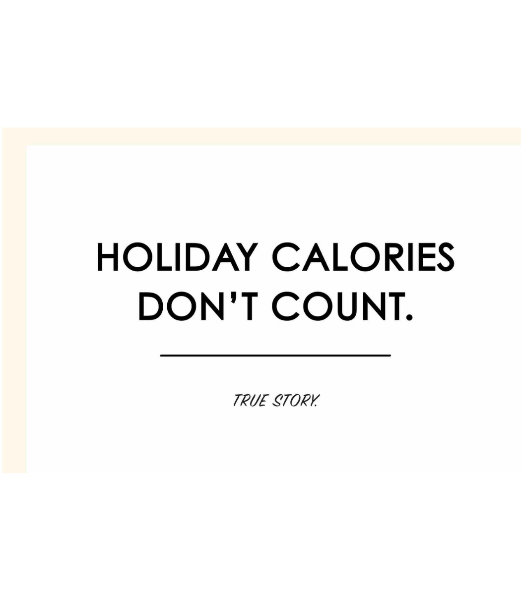 Chlea Paperie GREETING CARD HOLIDAY CALORIES