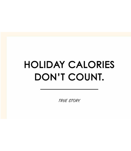 Greeting Card Holiday Calories