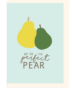 Chlea Paperie GREETING CARD PERFECT PEAR