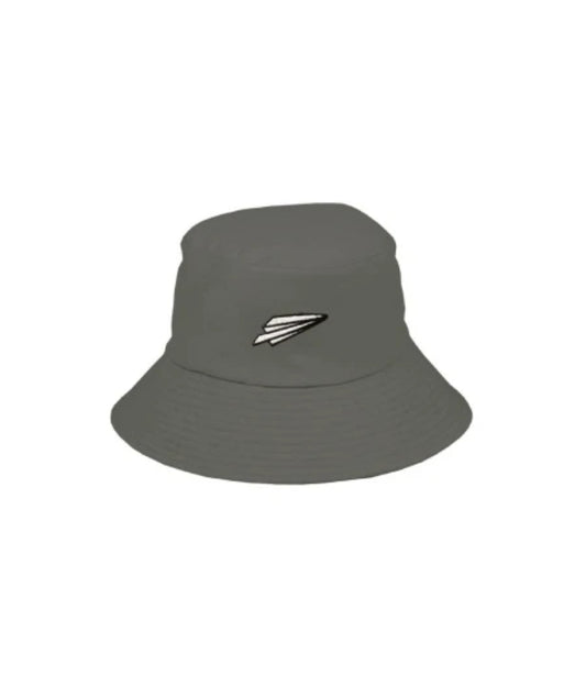 NKCTHI X ANS Bucket Hat Pesawat Abu-abu
