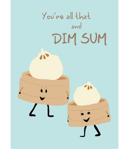 Greeting Card Dim Sum