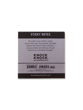 Load image into Gallery viewer, Knock Knock JUST SAYIN ADHESIVE PAPER NOTEPAD
