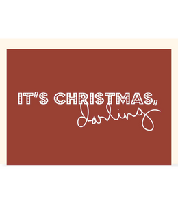 Greeting Card Christmas Darling