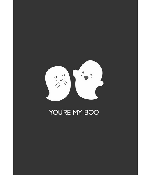 Greeting Card My Boo