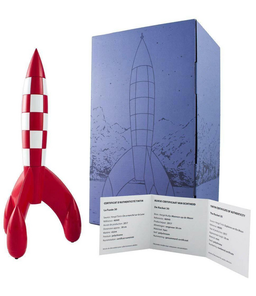 Resin Collectible Rocket 30 cm