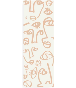 Chlea Paperie BOOKMARK ABSTRACT FACES