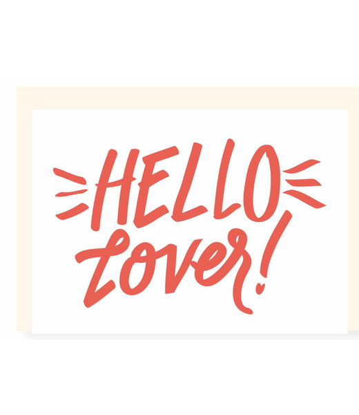 Chlea Paperie GREETING CARD HELLO LOVER