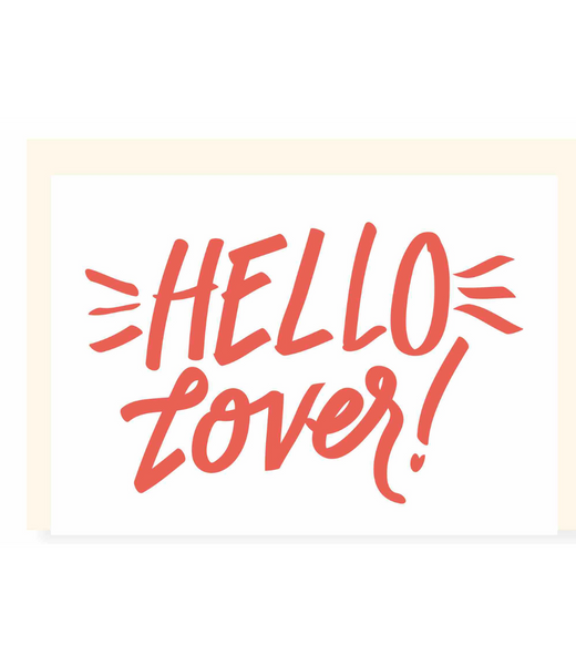 Greeting Card Hello Lover