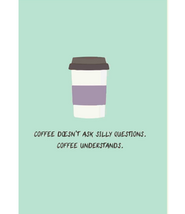 Chlea Paperie GREETING CARD COFFEE UNDERSTANDS