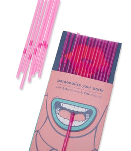 Luckies Party Straws