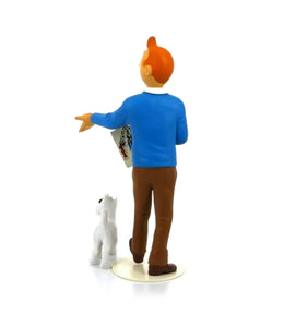 RESIN COLLECTIBLE: Museum Collection - Tintin & Snowy