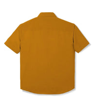 Load image into Gallery viewer, Tenue De Attire Day Trader Mustard Short Sleeve Shirt
