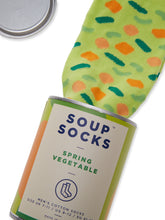 Load image into Gallery viewer, Soup Socks Spring Veg
