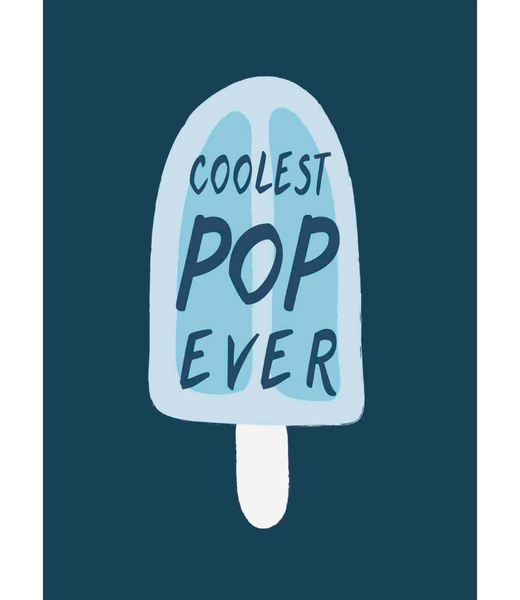 Chlea Paperie GREETING CARD COOLEST POPSICLE