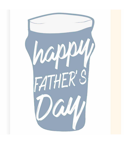 Chlea Paperie GREETING CARD FATHERS DAY CUP