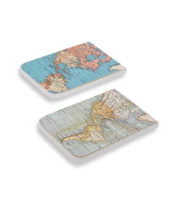 Cavallini Vintage Maps 2 Pocket Notebooks