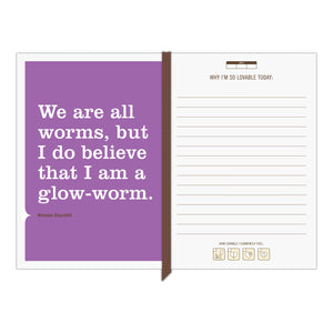 Knock Knock I'M LOVABLE SOFT COVER NOTEBOOK