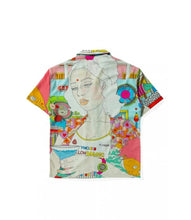 Load image into Gallery viewer, Speckled Sherbet Bowling Shirt
