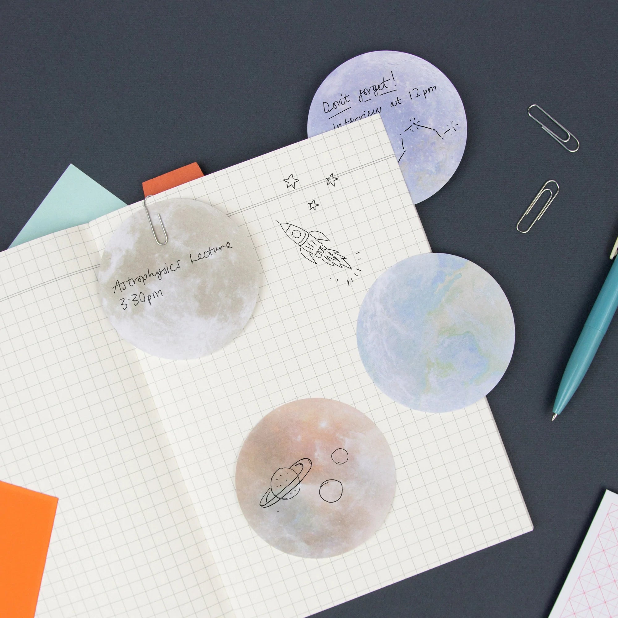 Nasa Post It Note Planet Sticky Notes – Art&Science