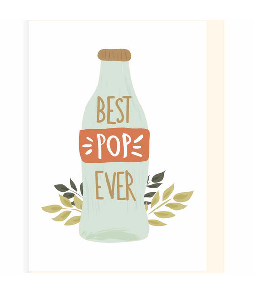 Chlea Paperie GREETING CARD BEST POP SODA