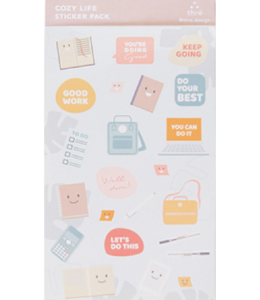 Thre Design Cozy life sticker pack