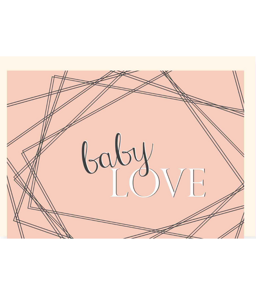 Chlea Paperie GREETING CARD BABY LOVE FRAMES