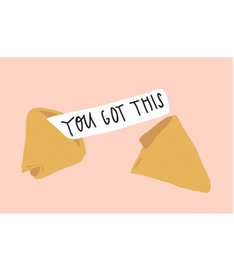 Chlea Paperie GREETING CARD FORTUNE COOKIE