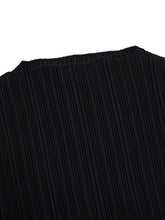 Load image into Gallery viewer, Shopatvelvet Posta Pleated Dress Black
