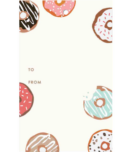 Chlea Paperie GIFT TAG DONUT BITES