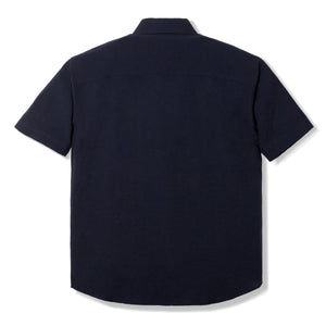 Tenue De Attire Day Trader Navy Short Sleeve Shirt