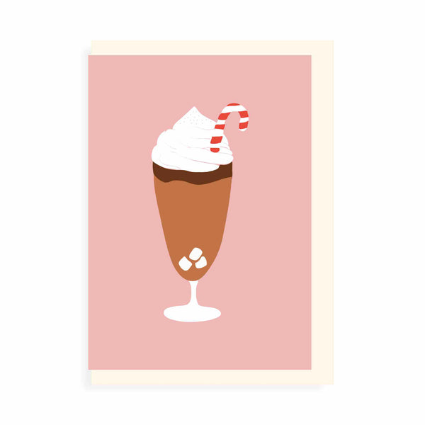 Chlea Paperie GREETING CARD CANDY CANE SUNDAE