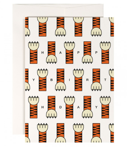 REDFRIES Tiger Paw Card