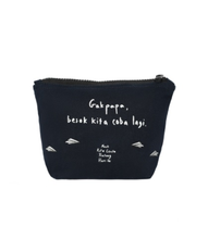 Load image into Gallery viewer, Pouch Logo Pesawat Navy
