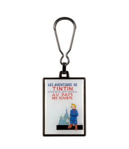 Tintin METAL KEYRING: TINTIN IN THE LAND OF THE SOVIETS (COLOURED)