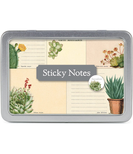 Cavallini CACTI AND SUCCULENTS STICKY NOTES