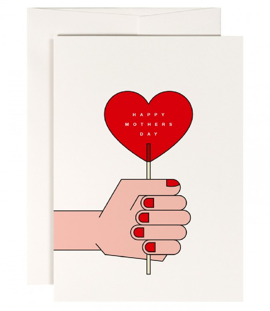 Red Lollipop Card