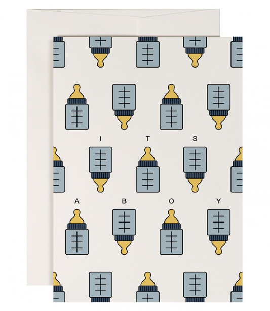 Blue Bottle Card