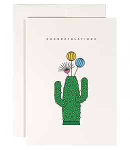 Cactus Vase Card