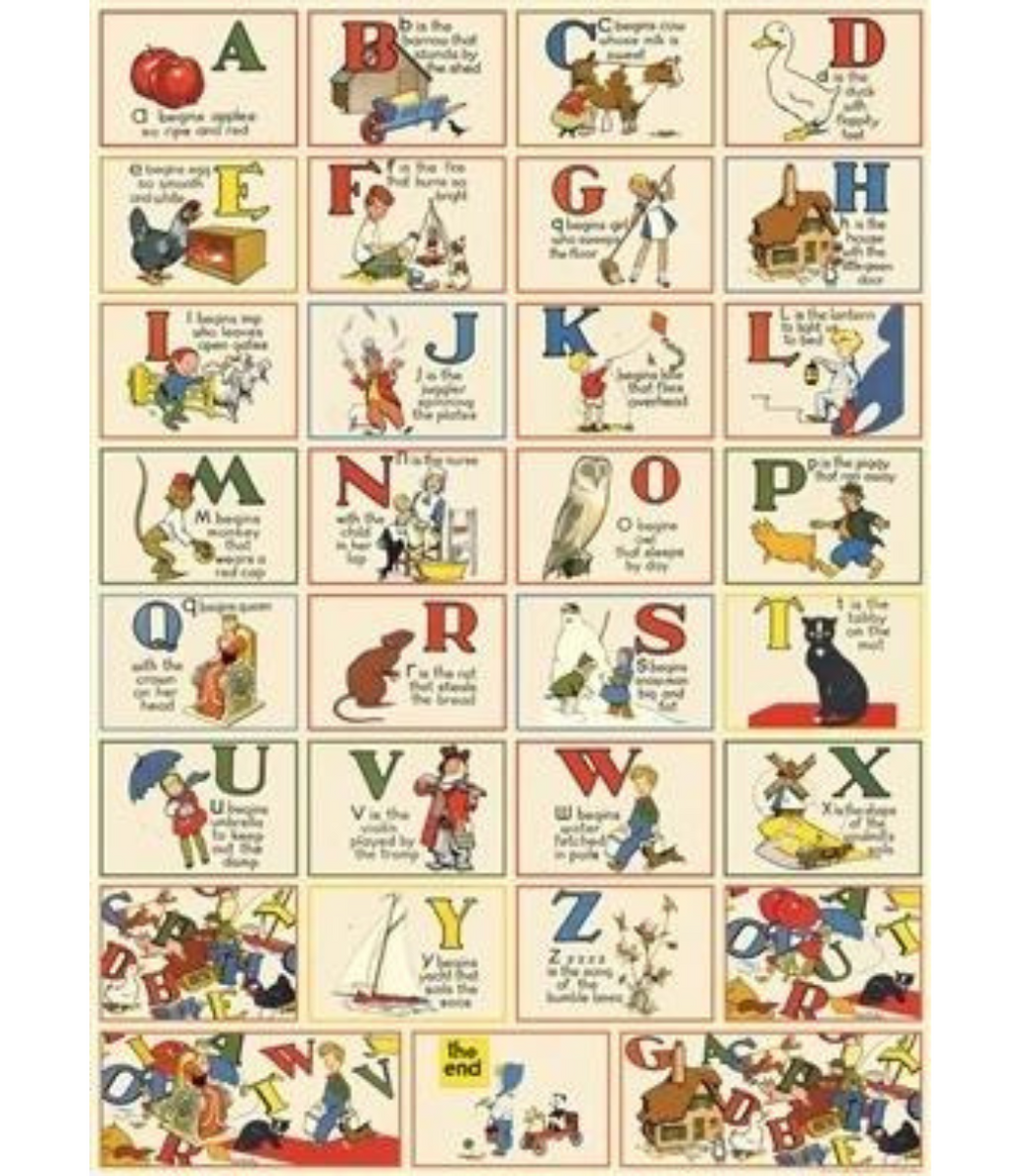 Wrapping Paper Abcd ABC's Wrap Paper – Art&Science